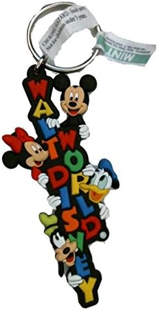 Privjesak Za Ključeve Disney Parkova-Meki Dodir - Walt Disney World Letters Fab 4