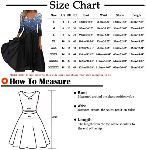 Haljine za žene 2023 kratke rukave labave štampane maksi haljine Casual duge haljine plus size Plisirana lepršava haljina