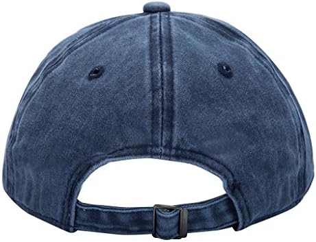 Prilagođeni traper šešir vezeni muškarci, personalizirani naziv teksta bejzbol kapa