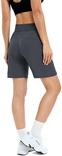 Ženske pješačke šorc sa džepovima sa zatvaračem 7 dugih bermudskih kratkih hlača za suhe lagane ljetne kratke