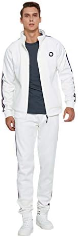 Muške trakserije 2 komada odjeća muške zimske jakne hlače, casual labava boja koja odgovara jednosmjernom
