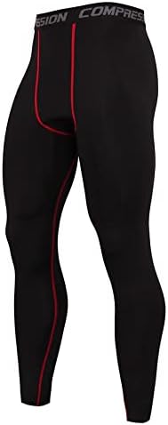 Xiaobu kompresijske hlače mens pune boje prozračne elastične tajice za trčanje Brze suho vježbanje