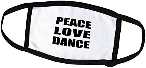 3drose mir ljubav i ples-stvari koje me čine srećnim-ples. - Navlake Za Lice