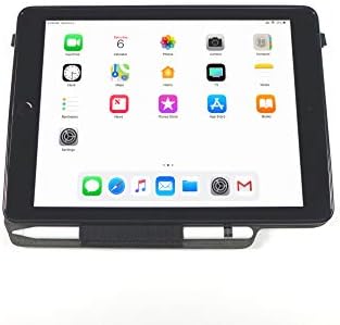 Inovativna njegova - Model V3 - Apple iPad noseći slučaj i tablet za 2,7 inča 2017 iPads Generation 5 i 6 / Air 1 i 2 W / Kickstand, držač za rame i ramena, zaštitni crni balistički najlon