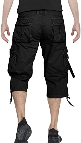 Muške kratke hlače, ljetne kratke hlače Muški kombinezoni casual capris ravna multi džep