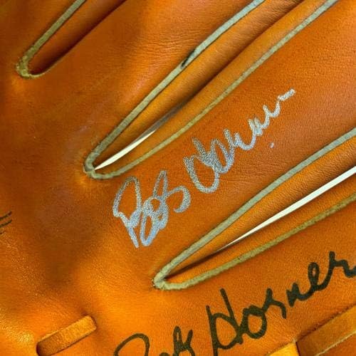 Bob Horner potpisao Vintage 1970 Game model Glove sa JSA COA-potpisanim MLB rukavicama