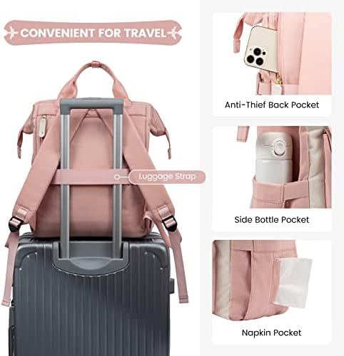LOVEVOOK ruksak za Laptop,učiteljica medicinska sestra radni putni ruksaci torbica za žene, Računarska torba