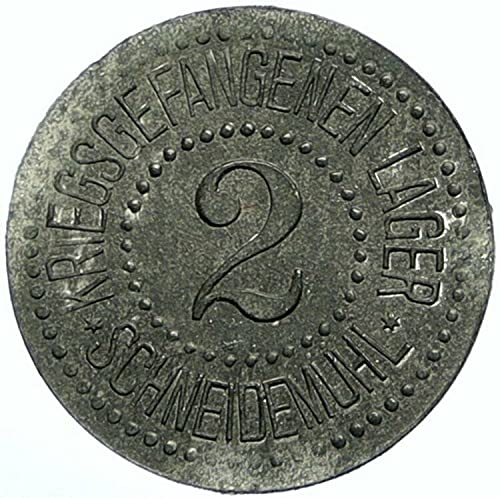 1655 pl Poljska poljski zarobljenik ratnog rata Schneidmuhl Stari novčić dobar