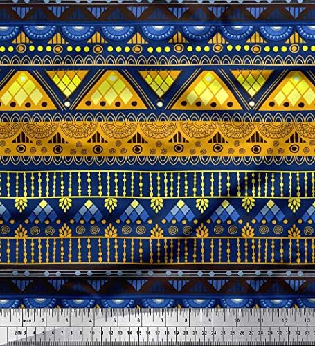 Soimoi pamuk Jersey tkanina geometrijski & amp; polu Mandala dekorativna štampana tkanina 1 dvorište 58