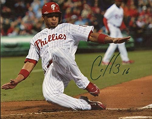 Carlos Hernandez Philadelphia Phillies potpisao je autografiju 8x10 photo w / coa