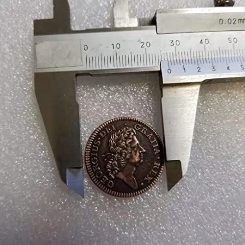 Antikni zanat 1723 Irski brončani kovanik 1493-1