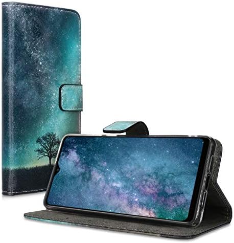 kwmobile torbica za novčanik kompatibilna sa Blackview A80 Pro-case navlakom od umjetne kože - Cosmic Nature