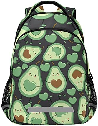 Glahy Cute avokado ruksak za laptop Travel Torbe Lagane škole BookBag Student ruksaci za muškarce Žene Dečije