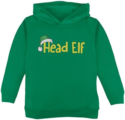 Božićna glava ELF Green Toddler Hoodie