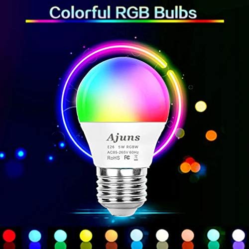 Ajuns sijalice koje menjaju boju 5W ekvivalentne 40W RGB LED sijalice, sa daljinskim upravljačem E26 LED