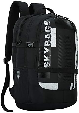 Skybags Campus Plus XL Black College Laptop ruksak 33L, crni, 16 , torba za laptop i futrole