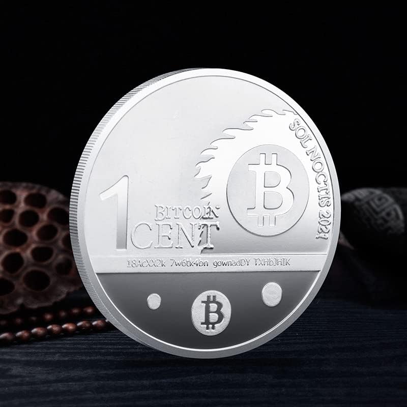 BTC kovanica Eagle Coin Spoljna trgovina Komemorativna valuta Digitalna virtualna valuta Gold Coins Silver