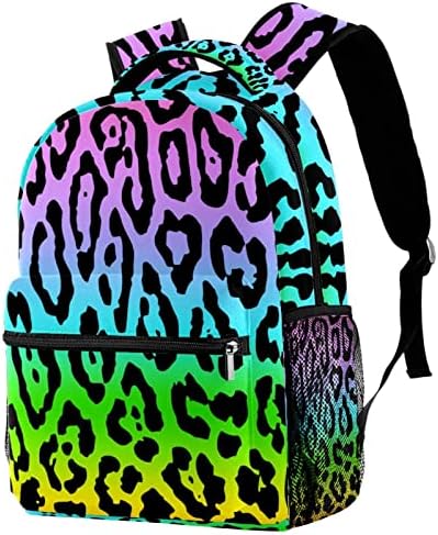 VBFOFBV putni ruksak, backpad za prijenosnog računala za žene muškarci, modni ruksak, Rainbow Leopard moderan