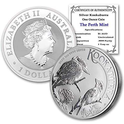 2023 P Australian LOT od 1 oz Silver Kookaburra Coins sa certifikatom o autentičnosti 1 prodavač USD