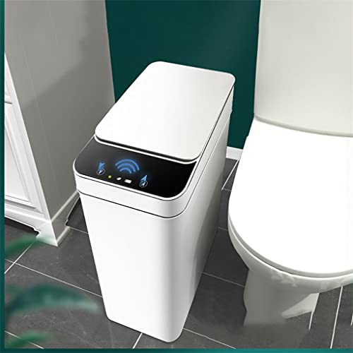 WENLII Smart Induction automatska preklopna kanta za smeće Kućni toalet uski zazor prsten za pritisak smeće