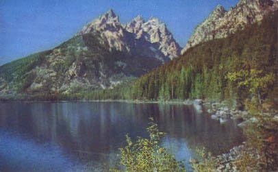 Jenny Lake, Wyoming razglednice