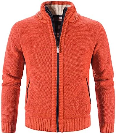 Džemper Cardigan Jakne za muške jeseni zimski patentni zatvarač za slobodno vrijeme kaput s slobodnim rukavima