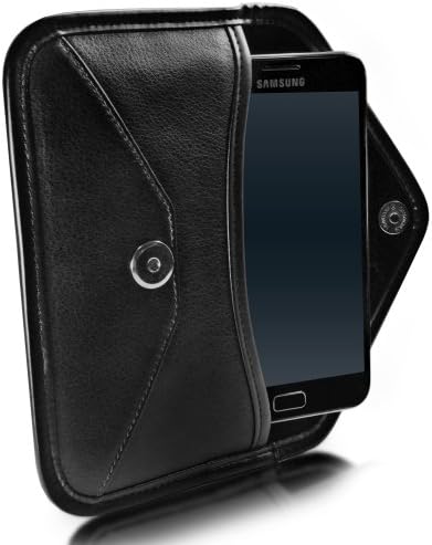 Boxwave Case kompatibilan sa LG Tribute Royal - Elite kožna glasnik torbica, sintetički kožni poklopac za