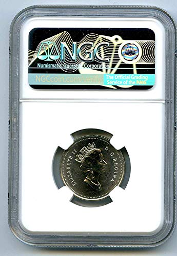 1977 CA Kanada 25 Cent Curcertified Royal Canadian Mint Top Pop četvrt MS66 NGC