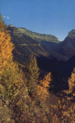 Mount Oberlin, Postcard Montana