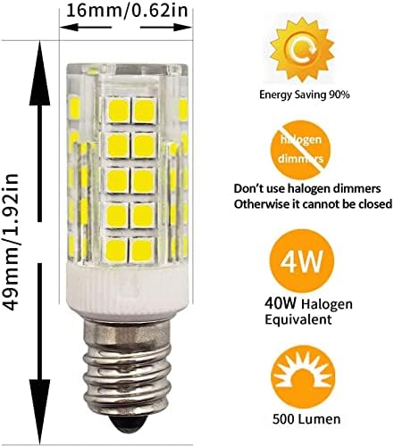 Fesd Ts E14 LED Sijalice 4W ekvivalentna 40W sijalica sa žarnom niti, E14 Evropska osnovna sijalica, zatamnjiva,