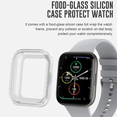 Pametni sat, fitness sat za Android / IOS telefone SmartWatch, 1,69 inčni puni dodirni ekran s otkucajem srca, posteljinom, vodom