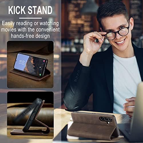 CaseMe za Samsung Galaxy A54 novčanik slučaj, meka PU Koža Flip Case Magnetic Stand Flip zaštitni poklopac