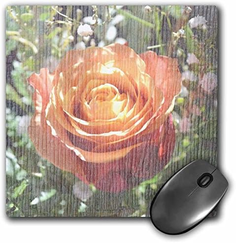 3Droza LLC 8 x 8 x 0,25 inča jastučić za miš, cvjetni cvjetni cvjetovi
