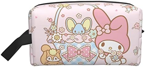 Ixunfoc Cartoon kozmetička torba, slatka Cat putna torba za šminkanje velikog kapaciteta kozmetička torba