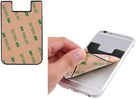 Gagaduck Fox ljepljivi džep telefona za mobitel za mobilne telefone na kartici s baletom za karton Kompatibilan