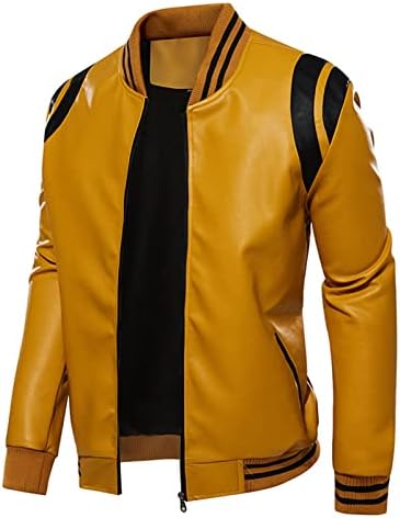 HOBEKRK muška jakna Casual jakne odjeća Muška kaputi vanjska odjeća Streetwear Cardigan kožna jakna Plus