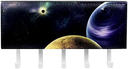 Guerotkr zidne kuke, viseće kuke, ljepljive kuke za vješanje, COSMOS Galaxy Planet Retro uzorak
