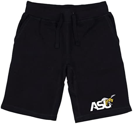 ASU Alabama Državni univerzitet Hornets Premium Fleece kratke hlače crne boje