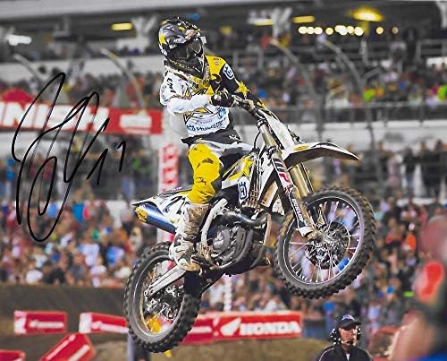 Jason Anderson, Supercross, Motocross, potpisana autogramirana 8x10 fotografija, COA sa dokaznom fotografijom